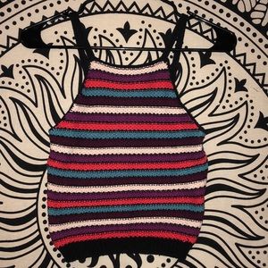 Colorful halter top!